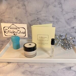 JO MALONE Set-Peony&Blush Suede Body Cream and Sample Spray-15ml,1.5ml-2pc-NEW